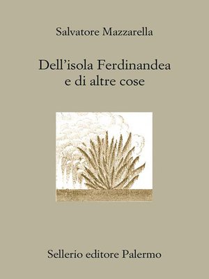 cover image of Dell'isola Ferdinandea e di altre cose